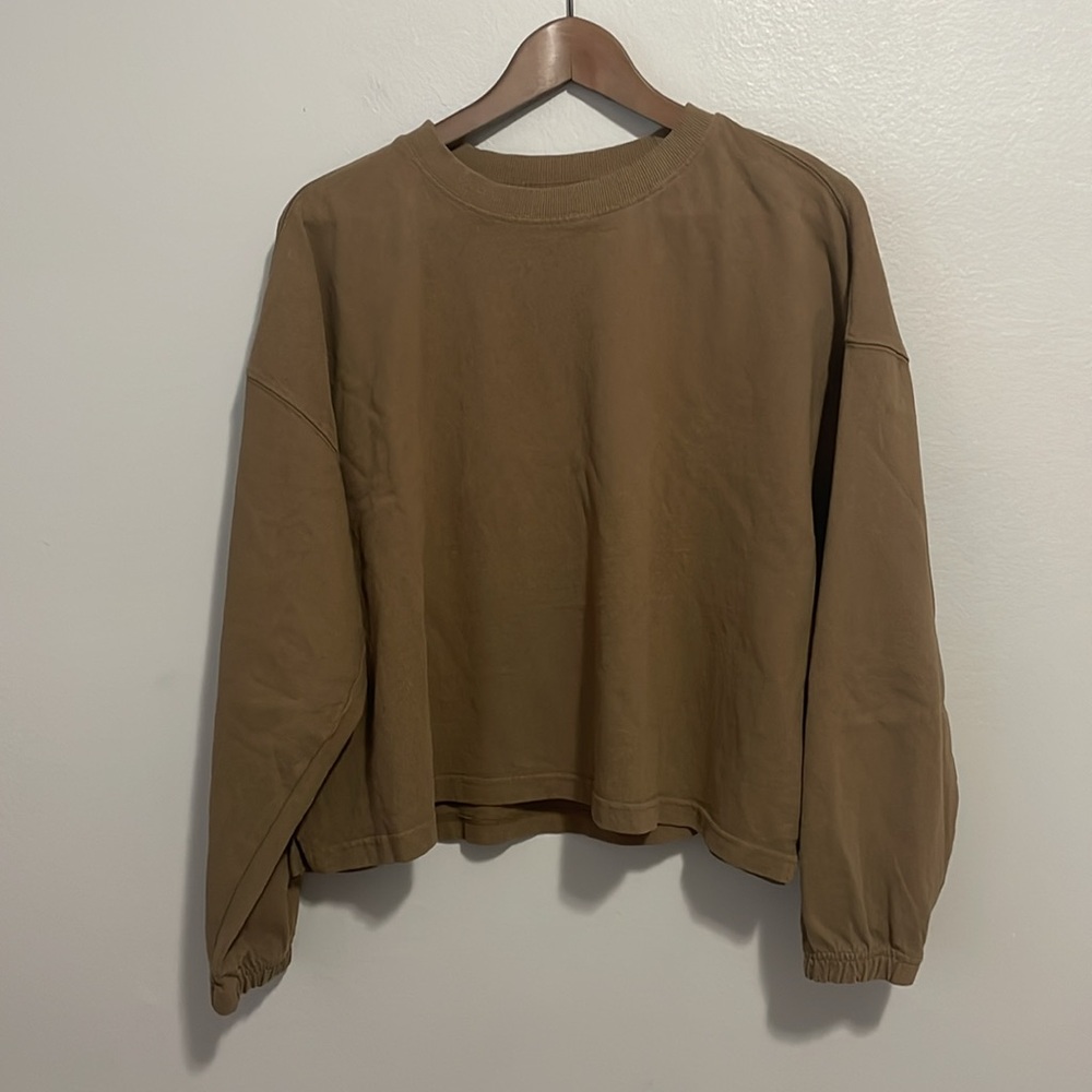 Le Bon Shoppe Naturalle Tee Sz L Organic Cotton Ballon Sleeves South Korea